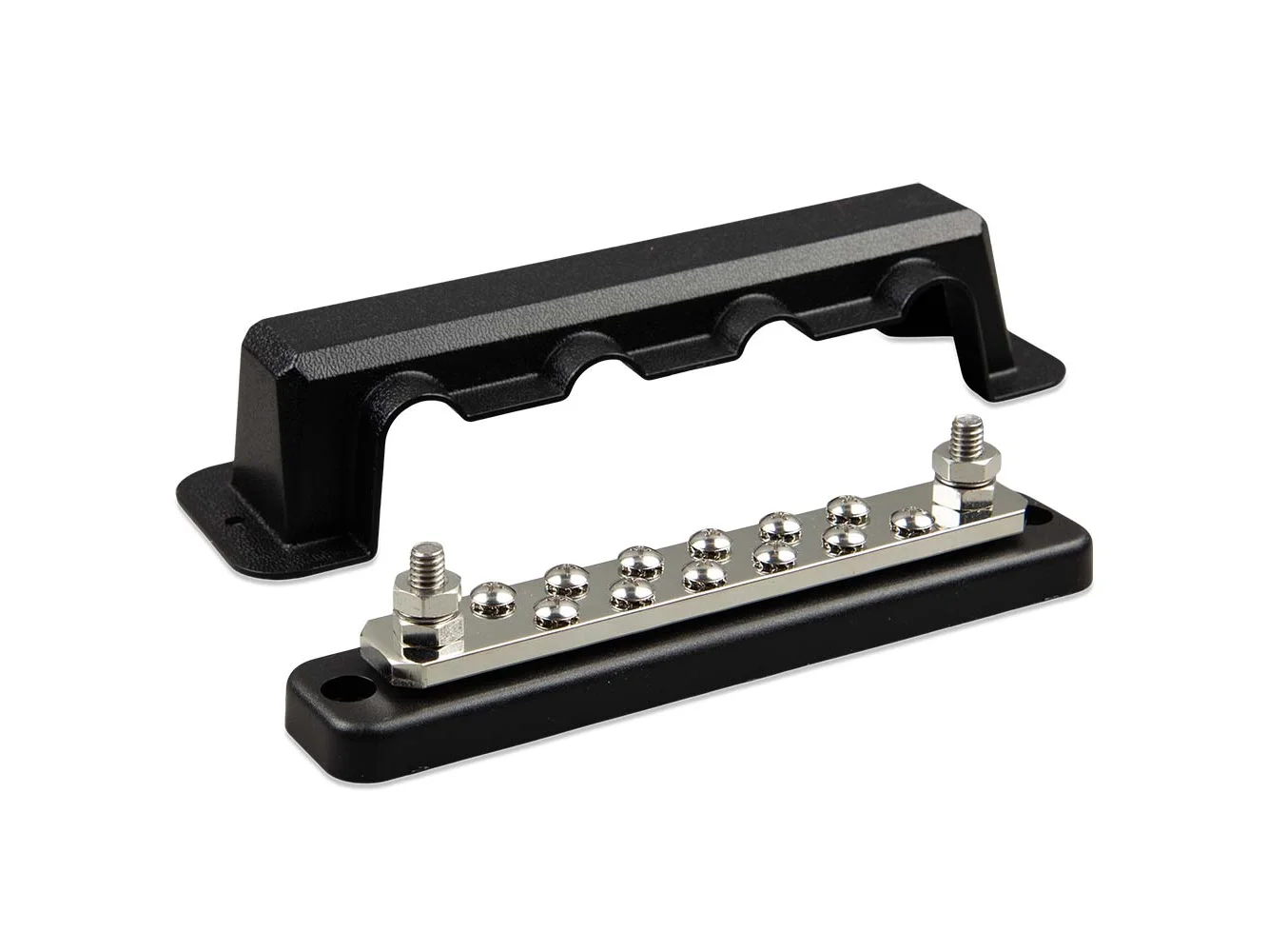 Victron Busbar 250A 2P w/12 Screws & Cover