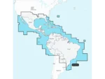 Navionics NASA004L - Mexico, Caribbean to Brazil - Navionics+