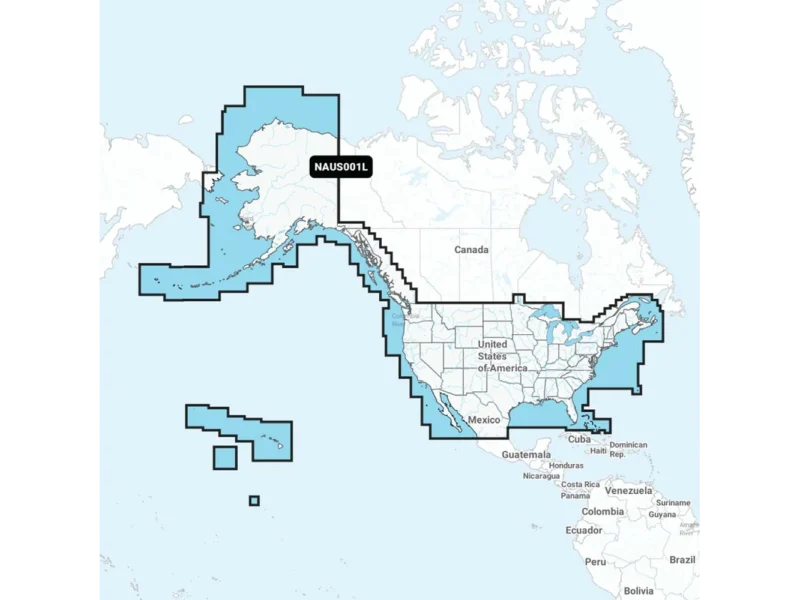 Navionics NAUS001L - U.S. & Coastal Canada - Navionics+