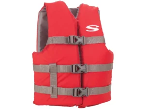 Stearns Youth Classic Vest Life Jacket - 50-90lbs - Red/Grey