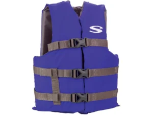 Stearns Youth Classic Vest Life Jacket - 50-90lbs - Blue/Grey