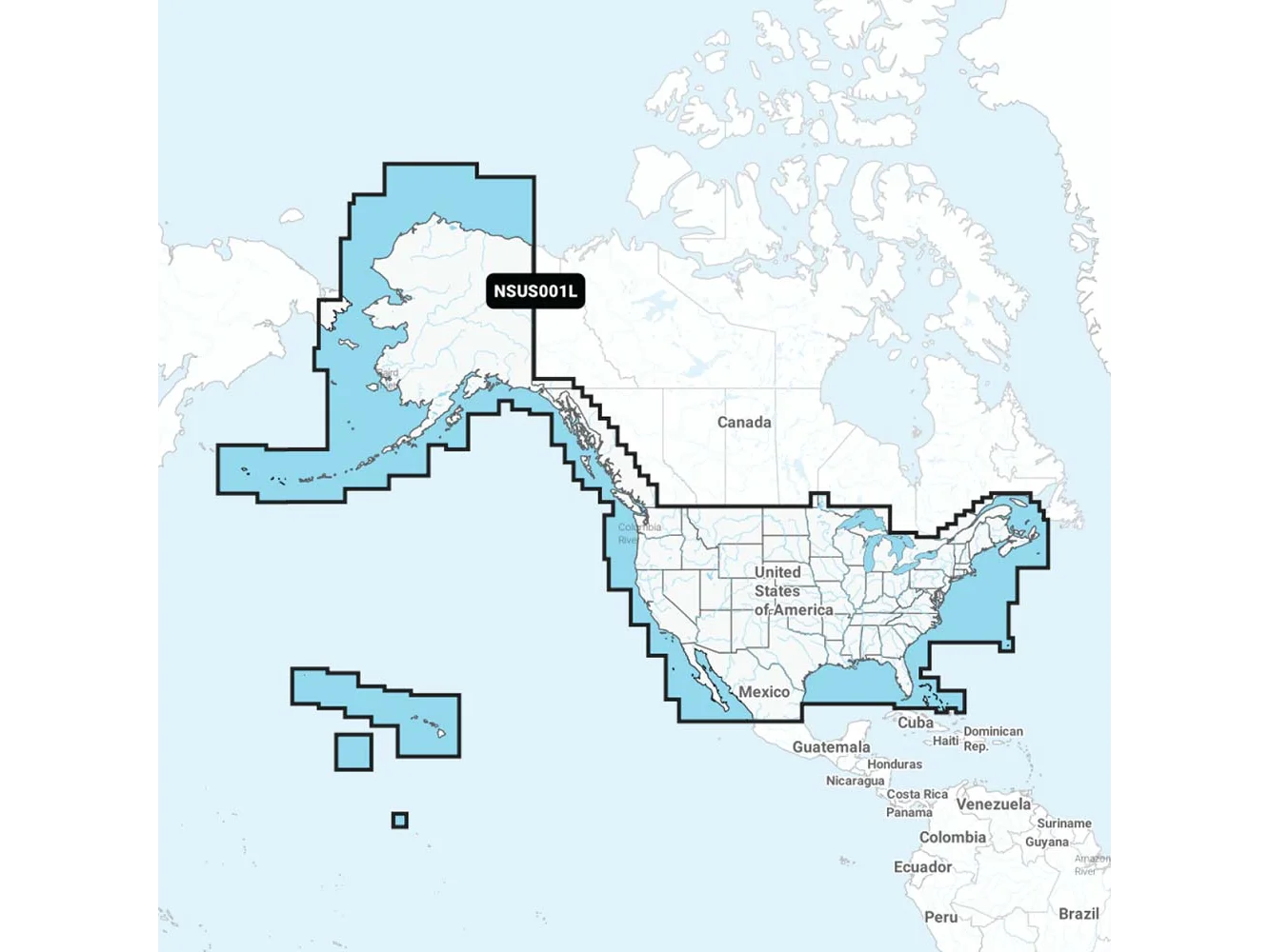 Garmin Navionics+ NSUS001L US & Coastal Canada