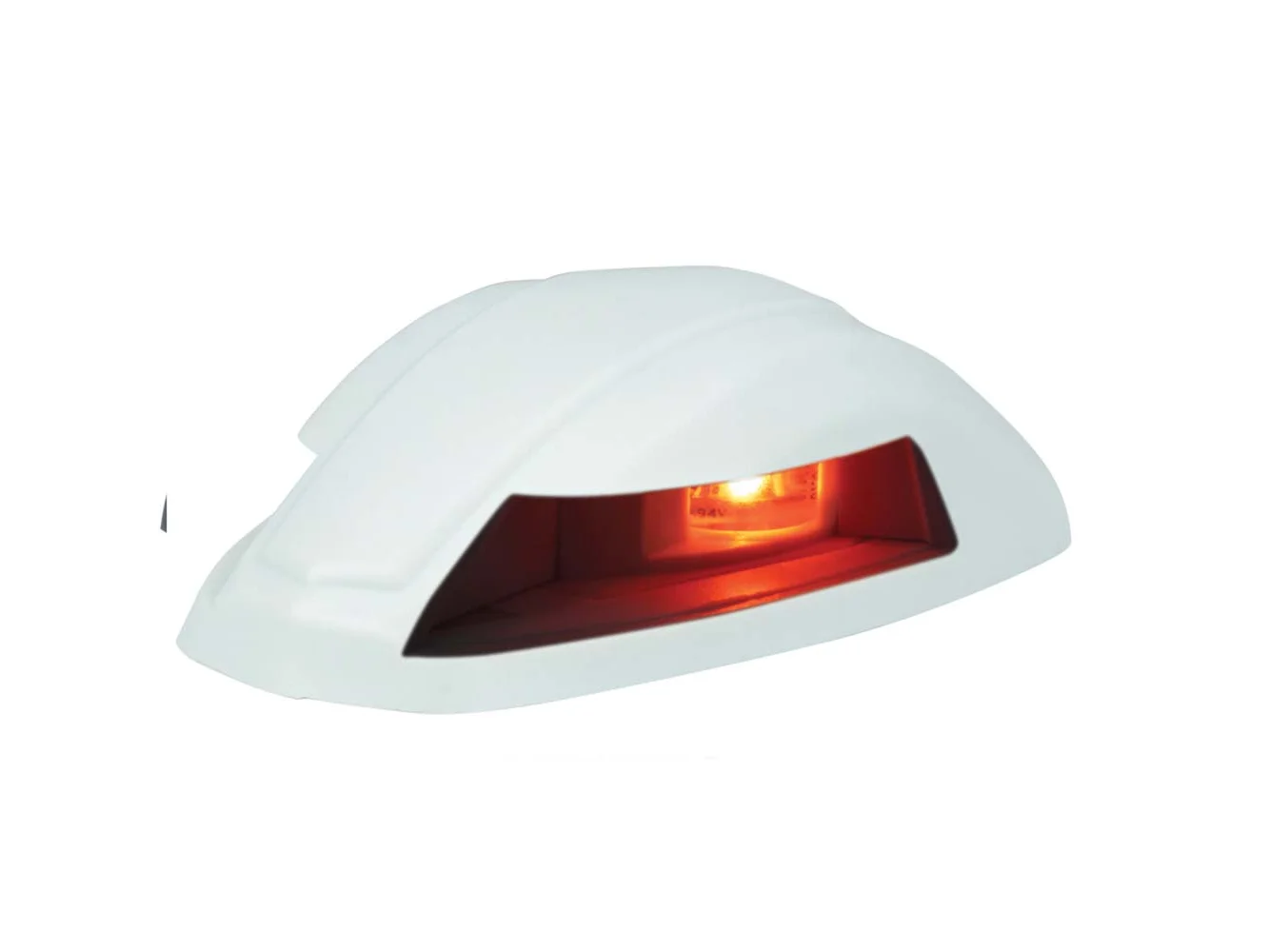 Perko 12V LED Bi-Color Navigation Light - White Rounded