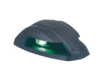 Perko 12V LED Bi-Color Navigation Light - Black Rounded