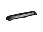 Lumitec Razor Light Bar - Flood - Black Housing - Flush Mount