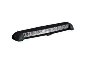 Lumitec Razor Light Bar - Flood - Black Housing - Flush Mount