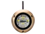 Lumitec Zambezi X2 Surface Mount Underwater Light - White & Blue