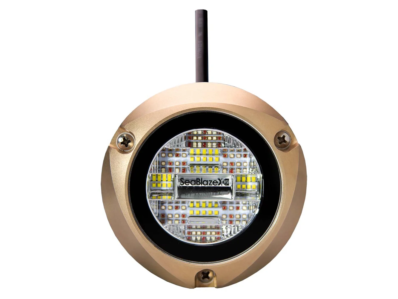 Lumitec Zambezi X2 Surface Mount Underwater Light - White & Blue