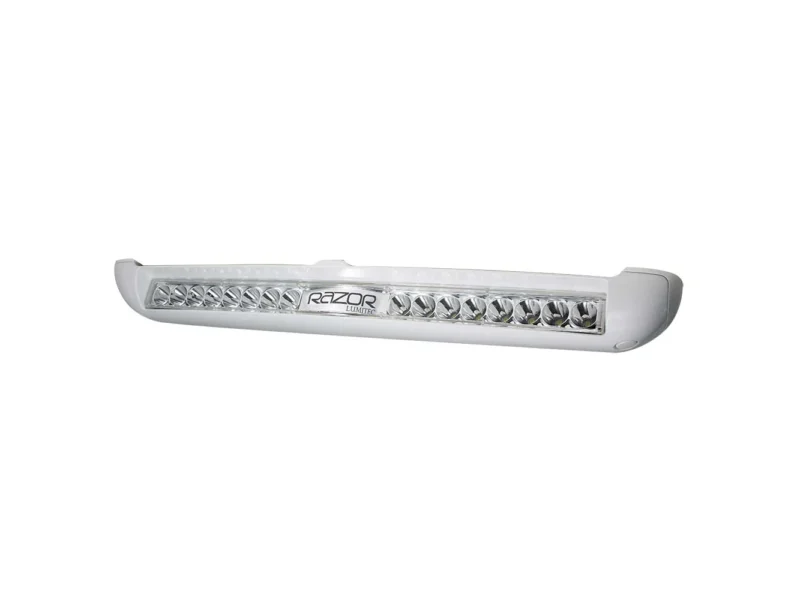 Lumitec Razor Light Bar - Spot - White Housing w/Inverted Logo Flush Mount