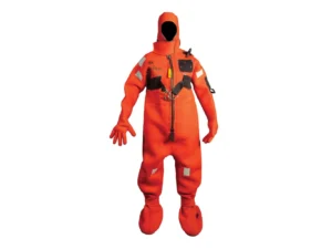 Mustang Neoprene Cold Water Immersion Suit w/Harness - Red - Adult Oversized