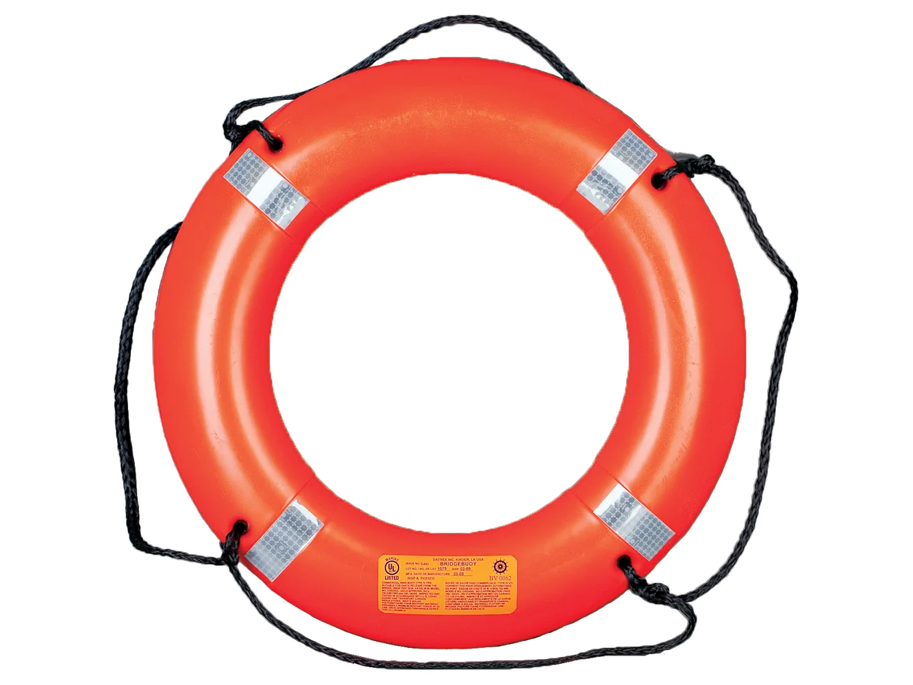 Mustang 30" Ring Buoy w/Reflective Tape