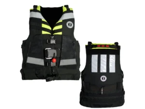 Mustang Swift Water Rescue Vest - Fluorescent Yellow/Green/Black - Universal
