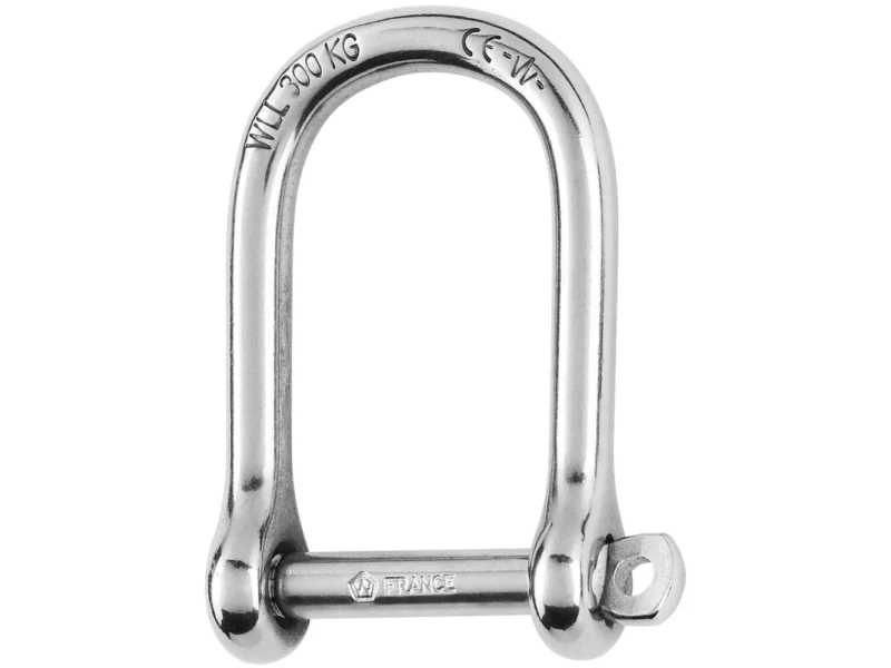 Wichard Self-Locking Large Shackle - Diameter 5mm - 3/16"