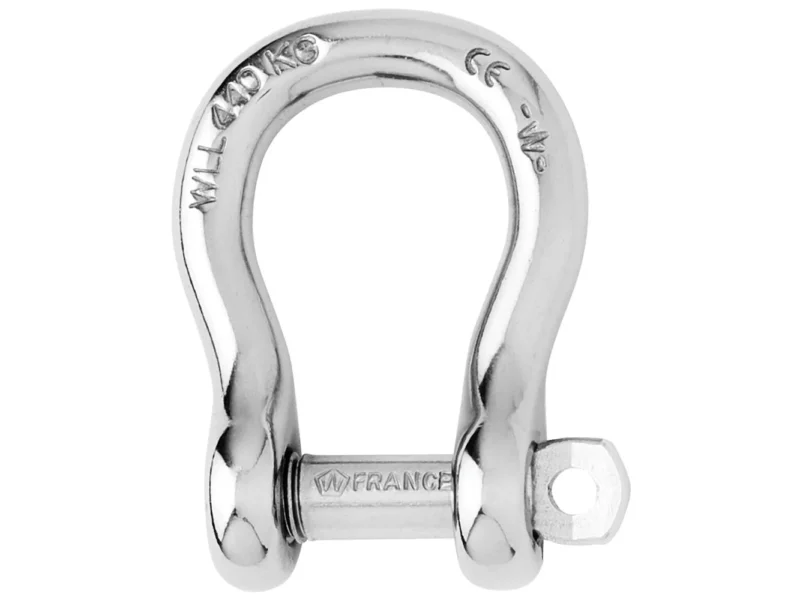 Wichard Captive Pin Bow Shackle - Diameter 5mm - 3/16"