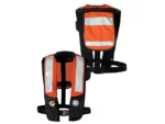 Mustang HIT Inflatable PDF w/SOLAS Reflective Tape - Orange/Black - Automatic/Manual