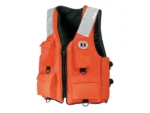 Mustang 4-Pocket Flotation Vest - Orange - XXXL - 7XL