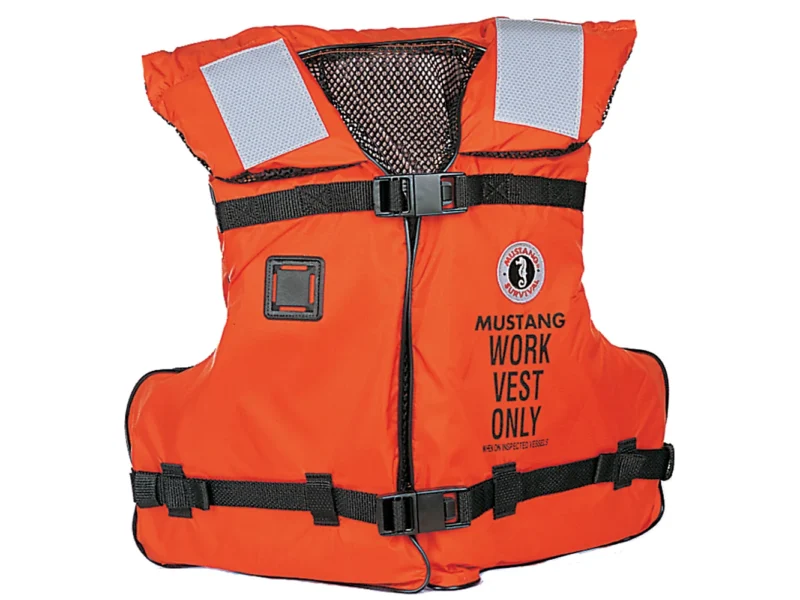 Mustang Type III/V Work Vest - Orange - Adult Universal