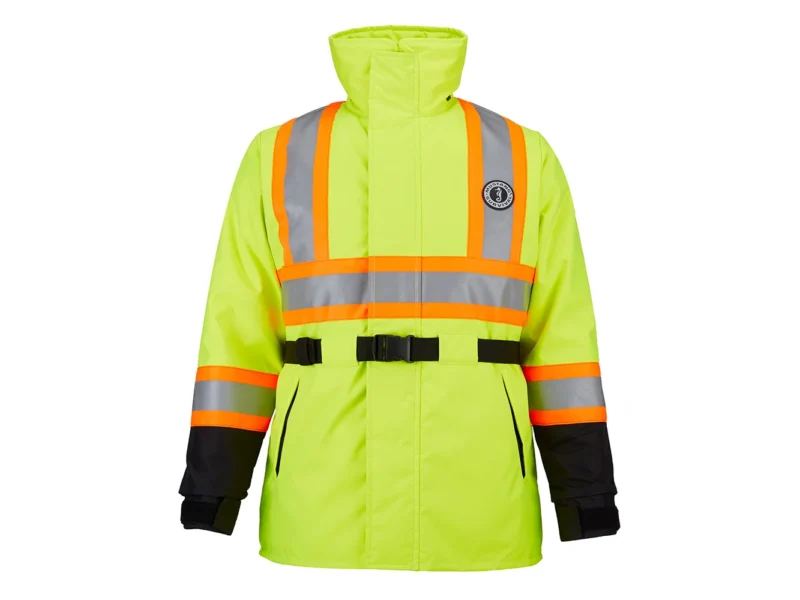 Mustang Classic Flotation Coat - Fluorescent Yellow/Green/Black - XXL