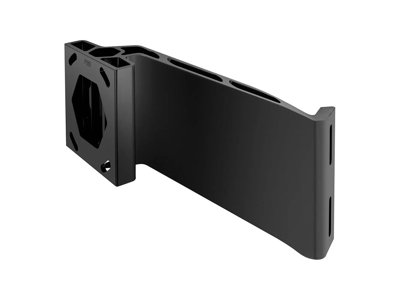 Minn Kota Raptor Jack Plate Adapter Bracket - Port - 8" Setback - 6" Rise - Black