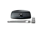 PTM Watersports UCX-17 PRO Pontoon Mirror/Bracket Kit - Silver