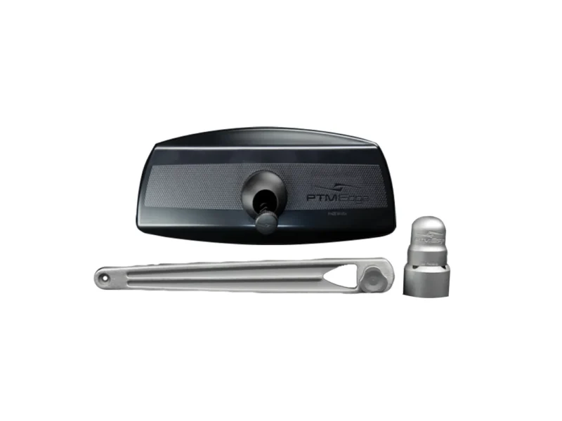 PTM Watersports UCX-17 PRO Pontoon Mirror/Bracket Kit - Silver