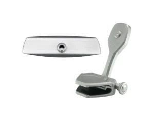 PTM Watersports Mirror/Bracket Kit w/VR-140 Elite Mirror & ZXR-300 (Silver)