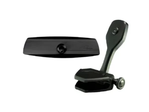 PTM Watersports Mirror/Bracket Kit w/VR-140 Elite Mirror & ZXR-300 (Black)
