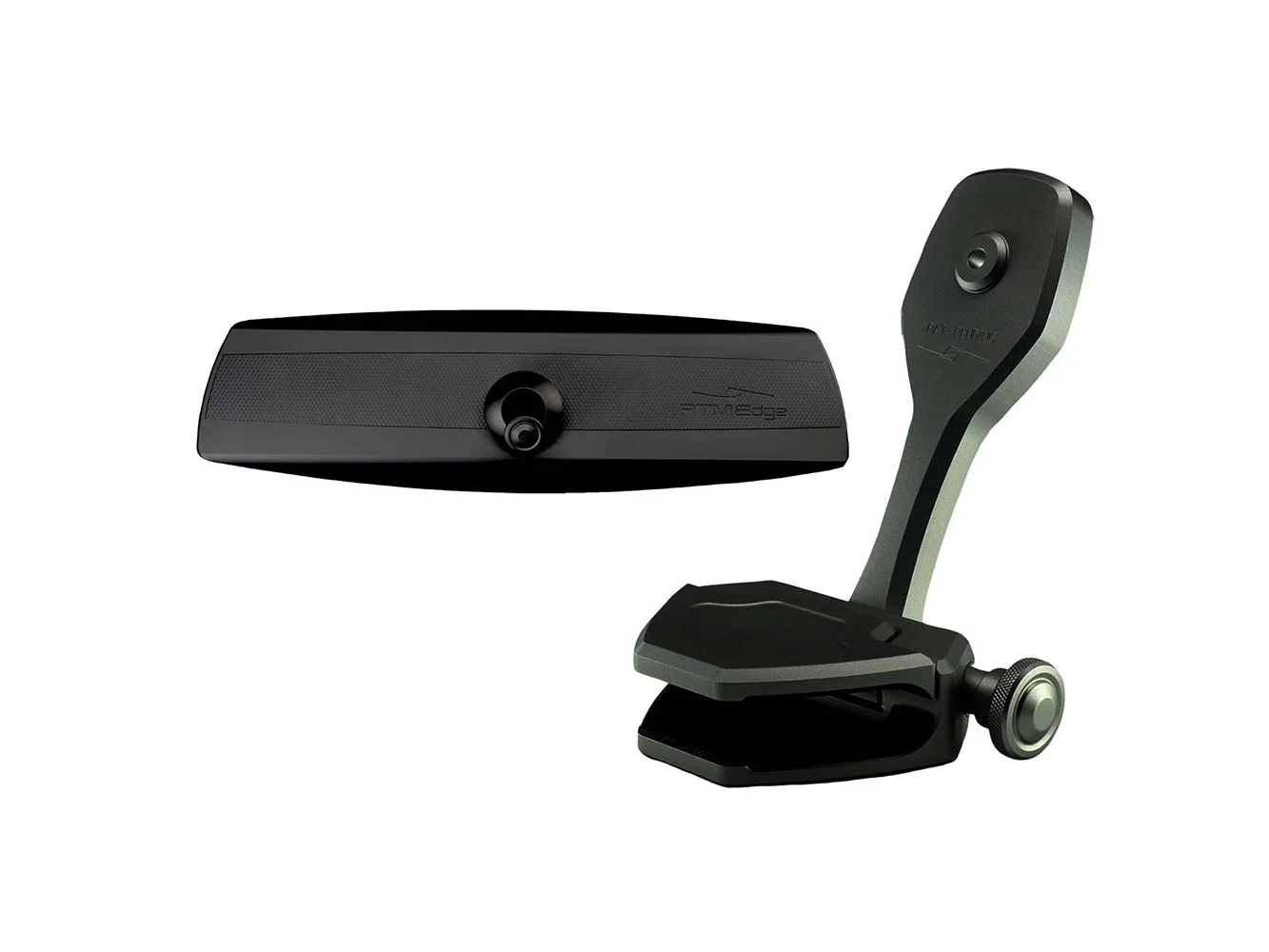 PTM Watersports Mirror/Bracket Kit w/VR-140 Elite Mirror & ZXR-300 (Black)