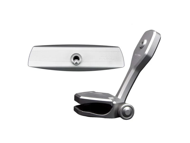 PTM Watersports Mirror/Bracket Kit w/VR-140 Elite Mirror & ZXR-320 (Silver)