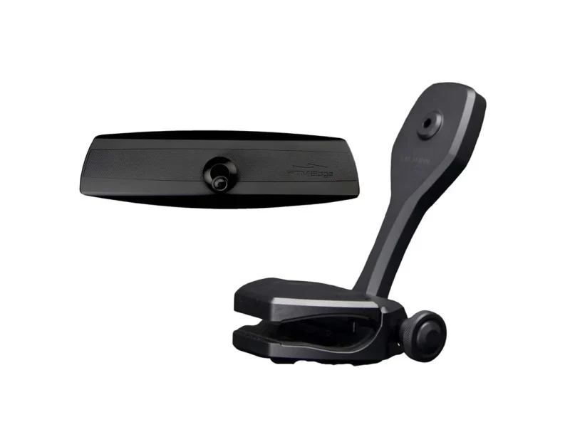 PTM Watersports Mirror/Bracket Kit w/VR-140 Elite Mirror & ZXR-320 (Black)