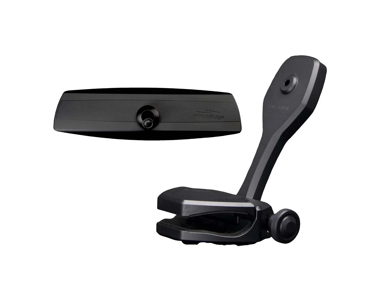 PTM Watersports Mirror/Bracket Kit w/VR-140 Elite Mirror & ZXR-320 (Black)