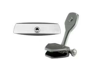 PTM Watersports Mirror/Bracket Kit w/VR-140 Elite Mirror & ZXR-360 (Silver)
