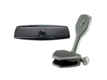 PTM Watersports Mirror/Bracket Kit w/VR-140 PRO Mirror & ZXR-300 (Titanium Grey)