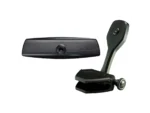 PTM Watersports Mirror/Bracket Kit w/VR-140 PRO Mirror & ZXR-300 (Black)
