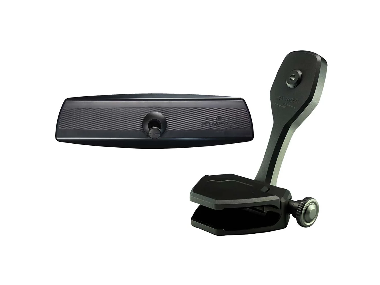 PTM Watersports Mirror/Bracket Kit w/VR-140 PRO Mirror & ZXR-300 (Black)