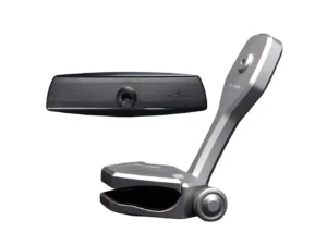 PTM Watersports Mirror/Bracket Kit w/VR-140 PRO Mirror & ZXR-320 (Silver)