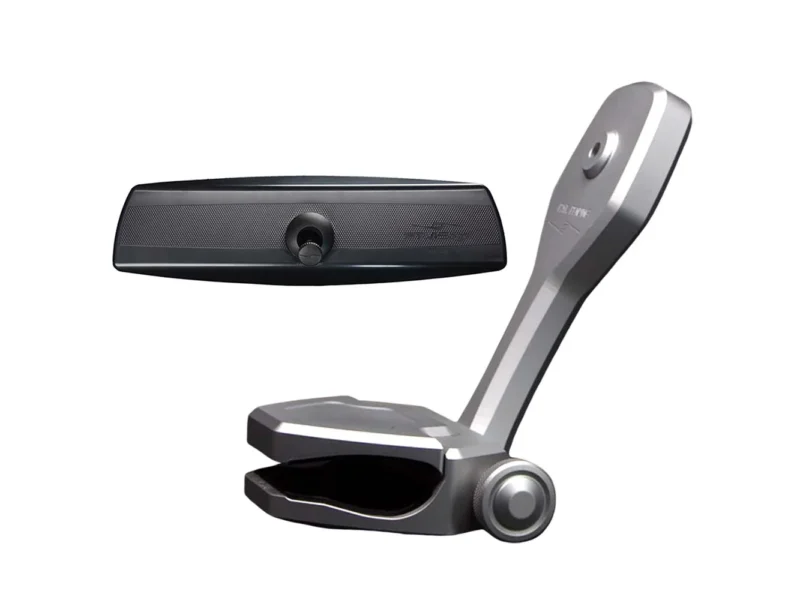 PTM Watersports Mirror/Bracket Kit w/VR-140 PRO Mirror & ZXR-320 (Silver)