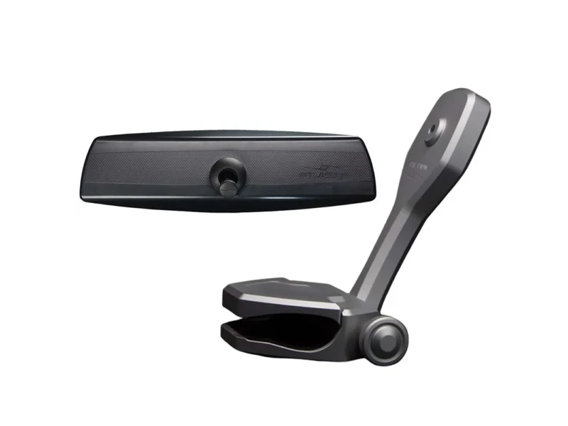 PTM Watersports Mirror/Bracket Kit w/VR-140 PRO Mirror & ZXR-320 (Titanium Grey)
