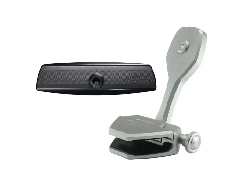 PTM Watersports Mirror/Bracket Kit w/VR-140 PRO Mirror & ZXR-360 (Silver)