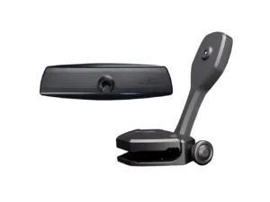 PTM Watersports Mirror/Bracket Kit w/VR-140 PRO Mirror & ZXR-360 (Titanium Grey)