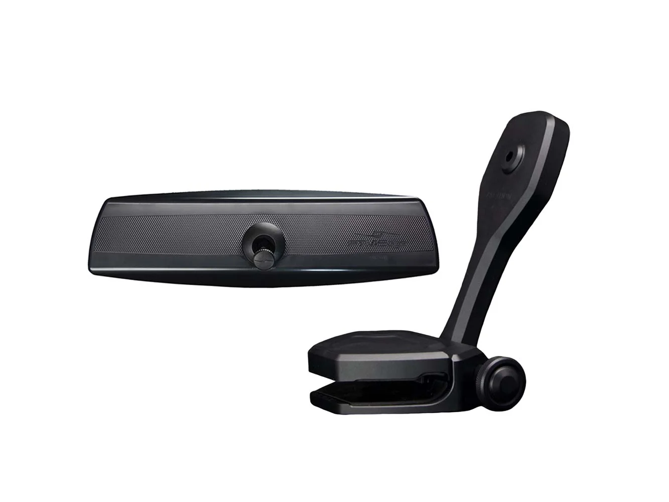 PTM Watersports Mirror/Bracket Kit w/VR-140 PRO Mirror & ZXR-360 (Black)