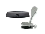 PTM Watersports Mirror/Bracket Kit w/VR-140 PRO Mirror & ZXR-361 (Silver)