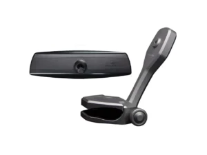 PTM Watersports Mirror/Bracket Kit w/VR-140 PRO Mirror & ZXR-361 (Titanium Grey)