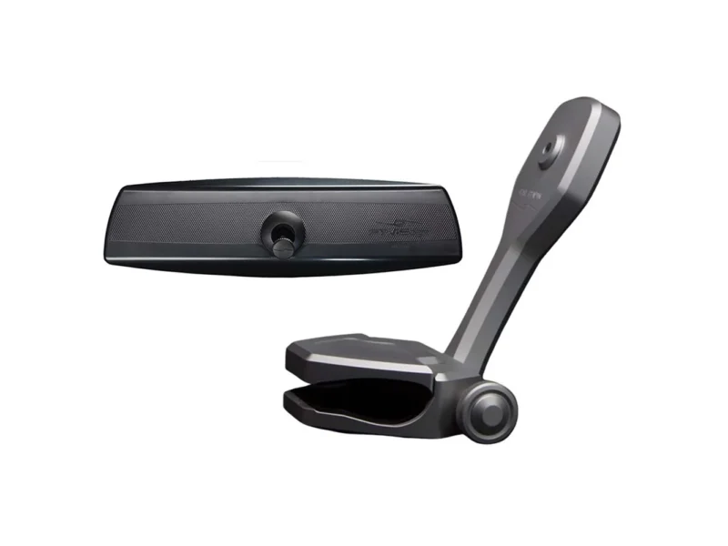 PTM Watersports Mirror/Bracket Kit w/VR-140 PRO Mirror & ZXR-361 (Titanium Grey)
