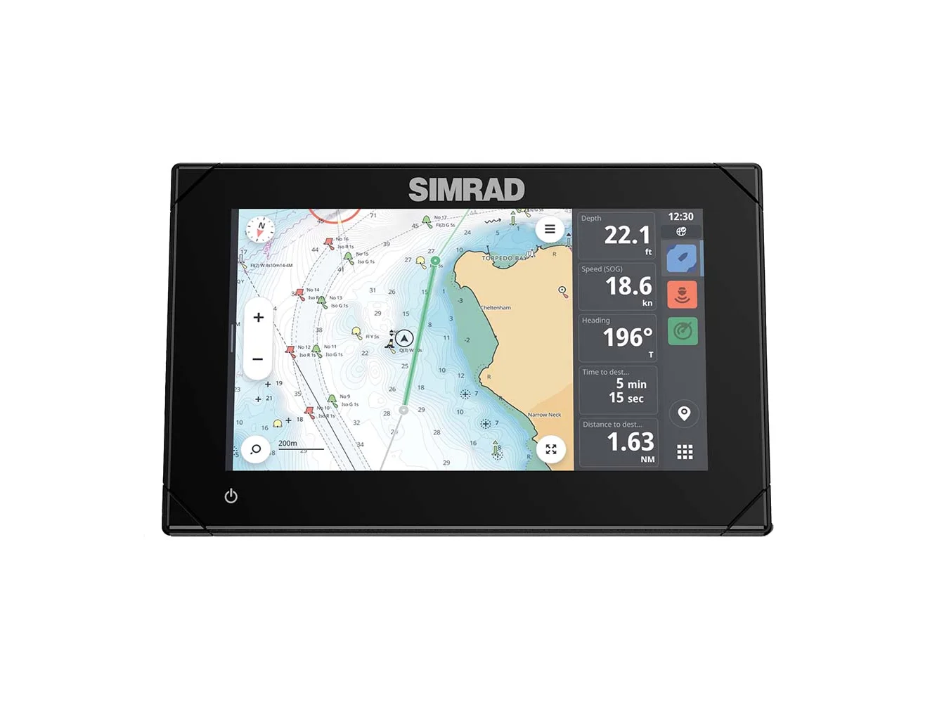 Simrad NSX™ 3007 7" Combo Chartplotter & Fishfinder - Display Only - No Transducer