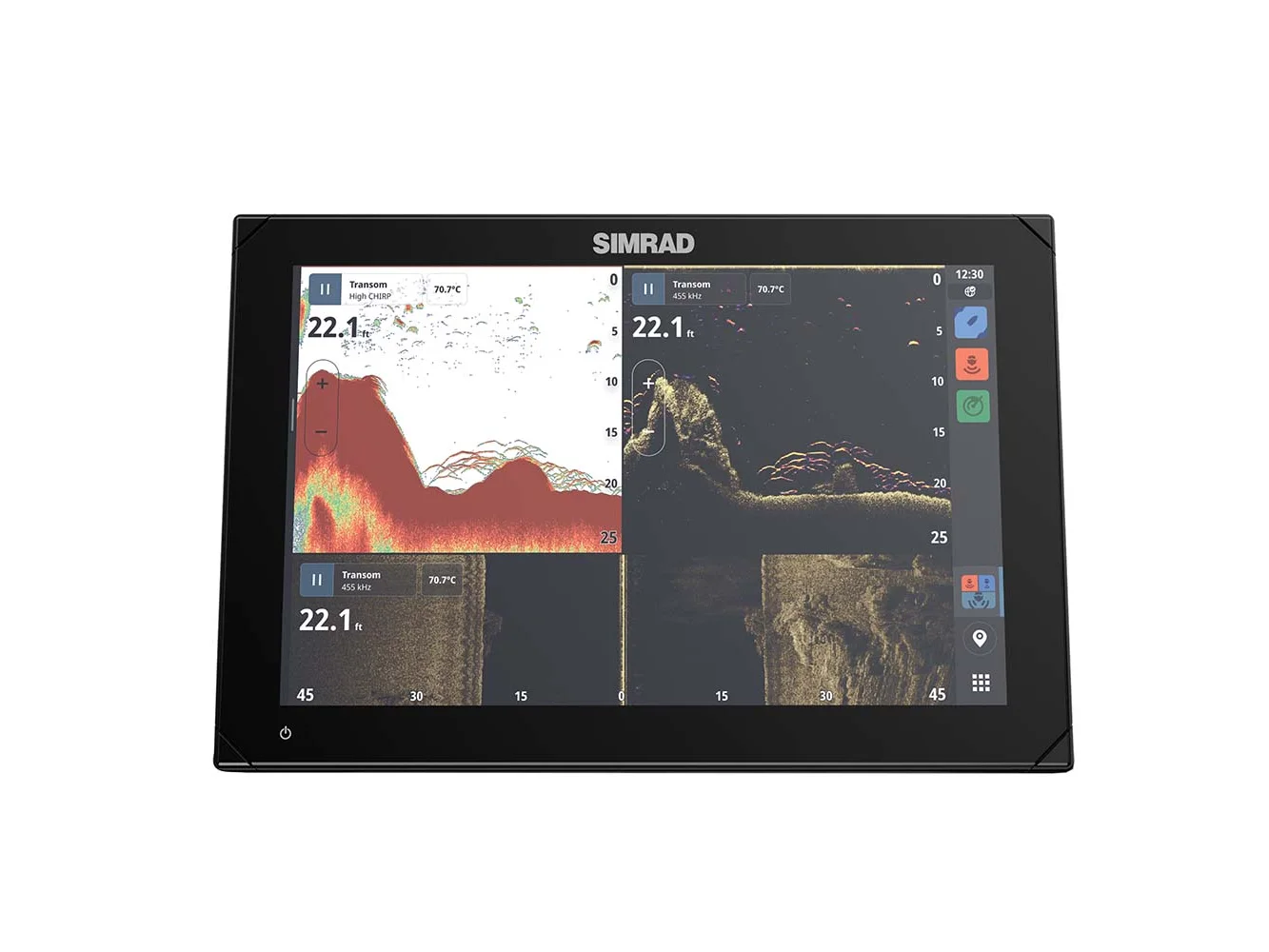 Simrad NSX™ 3012 Combo Chartplotter & Fishfinder - Display Only - No Transducer