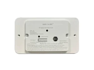 Safe-T-Alert 62 Series RV Carbon Monoxide - White - Flush Mount - 12V w/Trim Ring