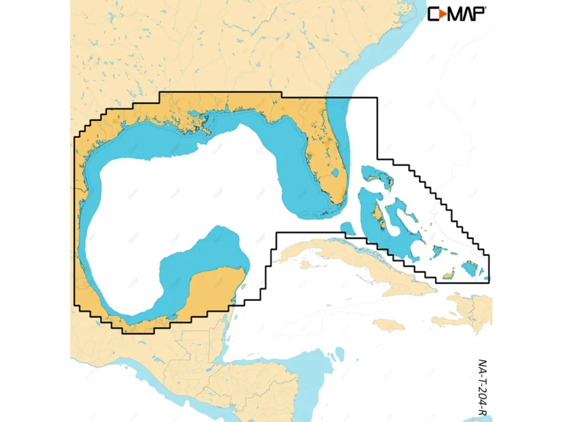 C-MAP REVEAL™ X - Gulf of Mexico & Bahamas