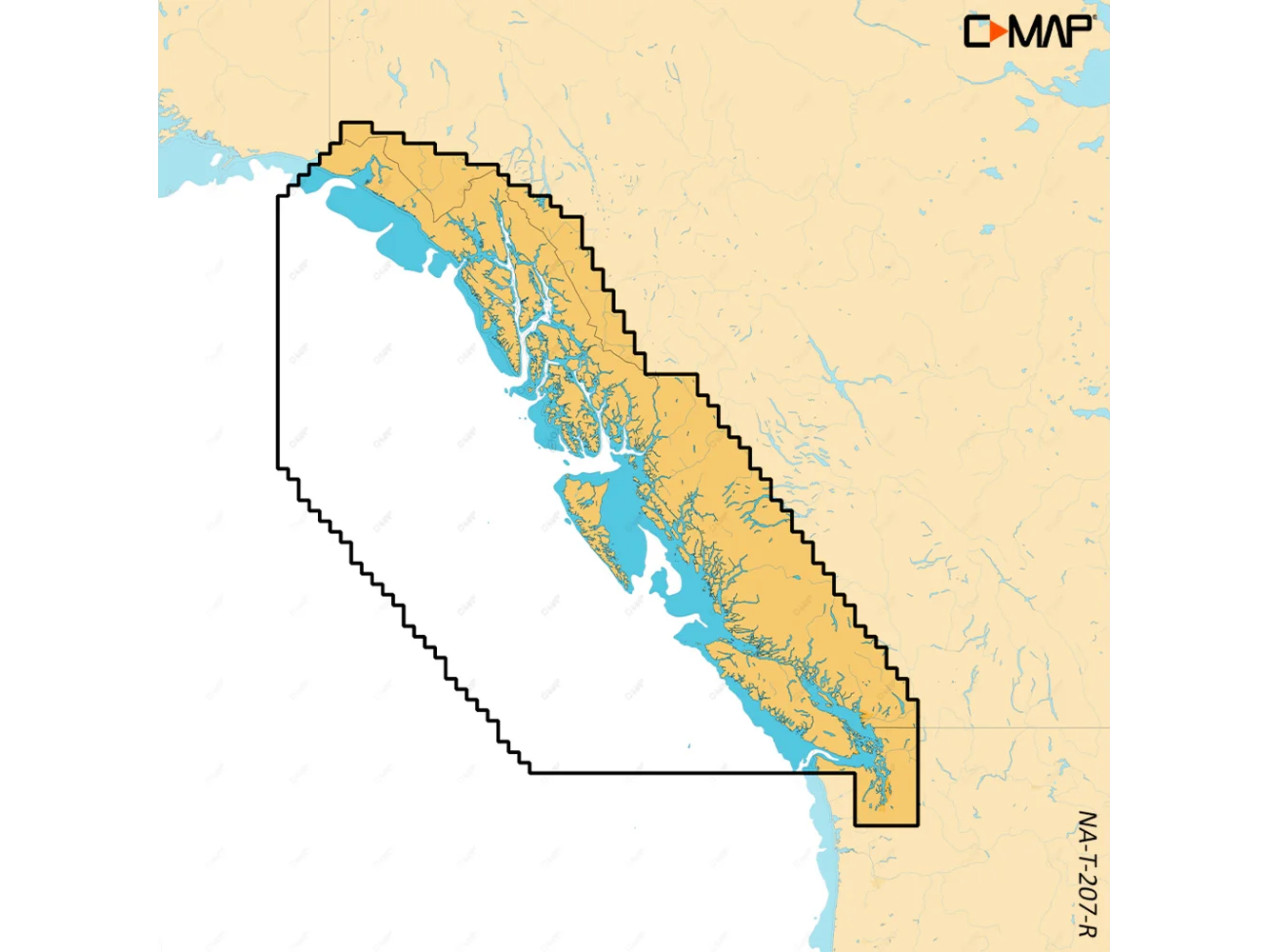 C-MAP REVEAL™ X - British Columbia & Puget Sound