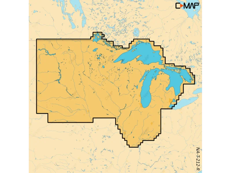 C-MAP REVEAL™ X - U.S. Lakes North Central